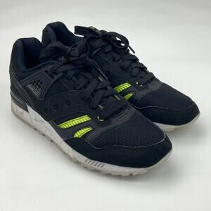 Saucony Grid SD Black & Yellow S70274-1 Men's Size 10 Sneakers Shoes